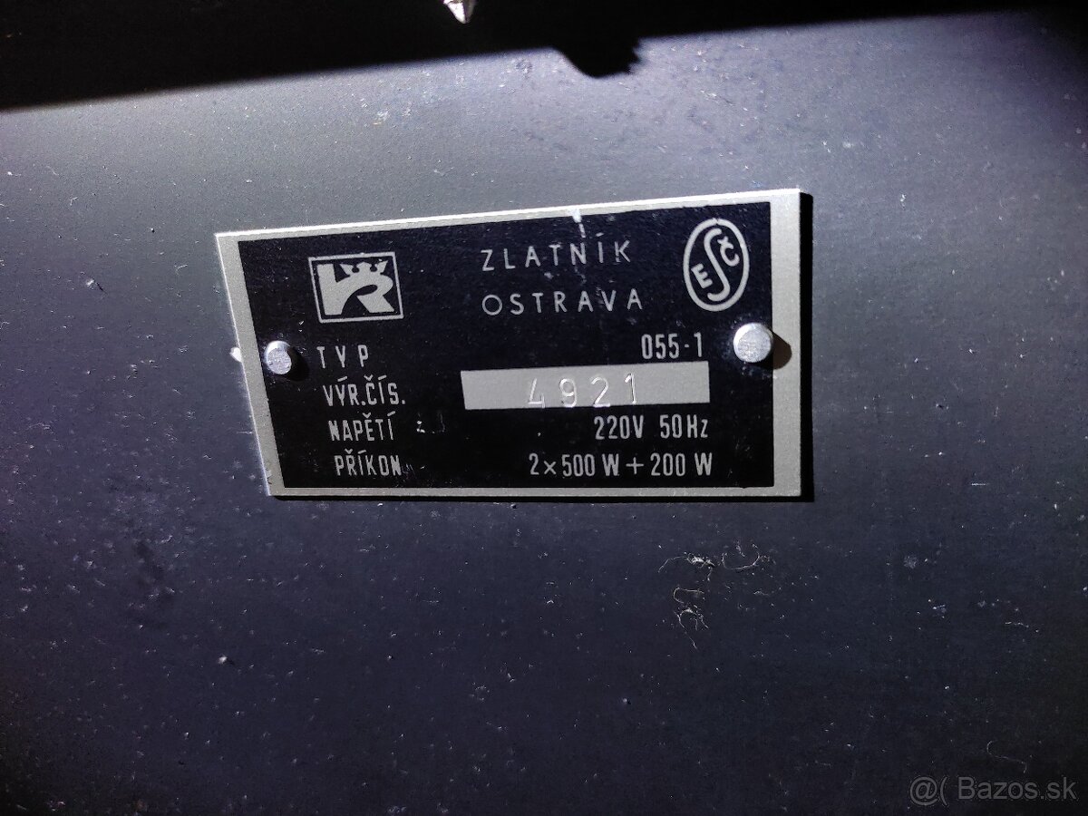 Retro elektrický krb - 5