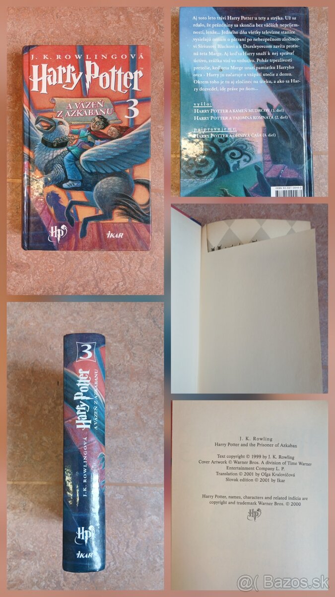 Harry Potter 1- 7 1. vydanie - 5