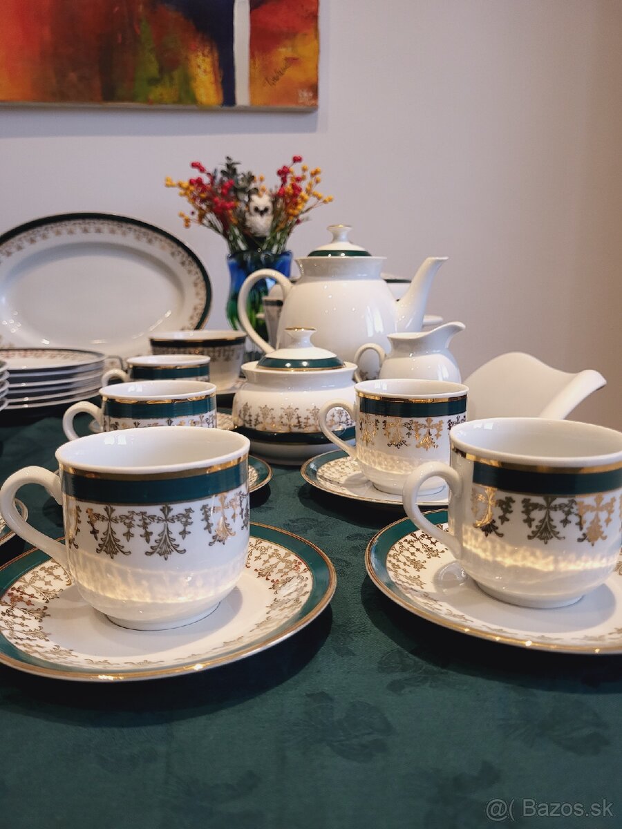 Porcelanová československá obedová sada - 5
