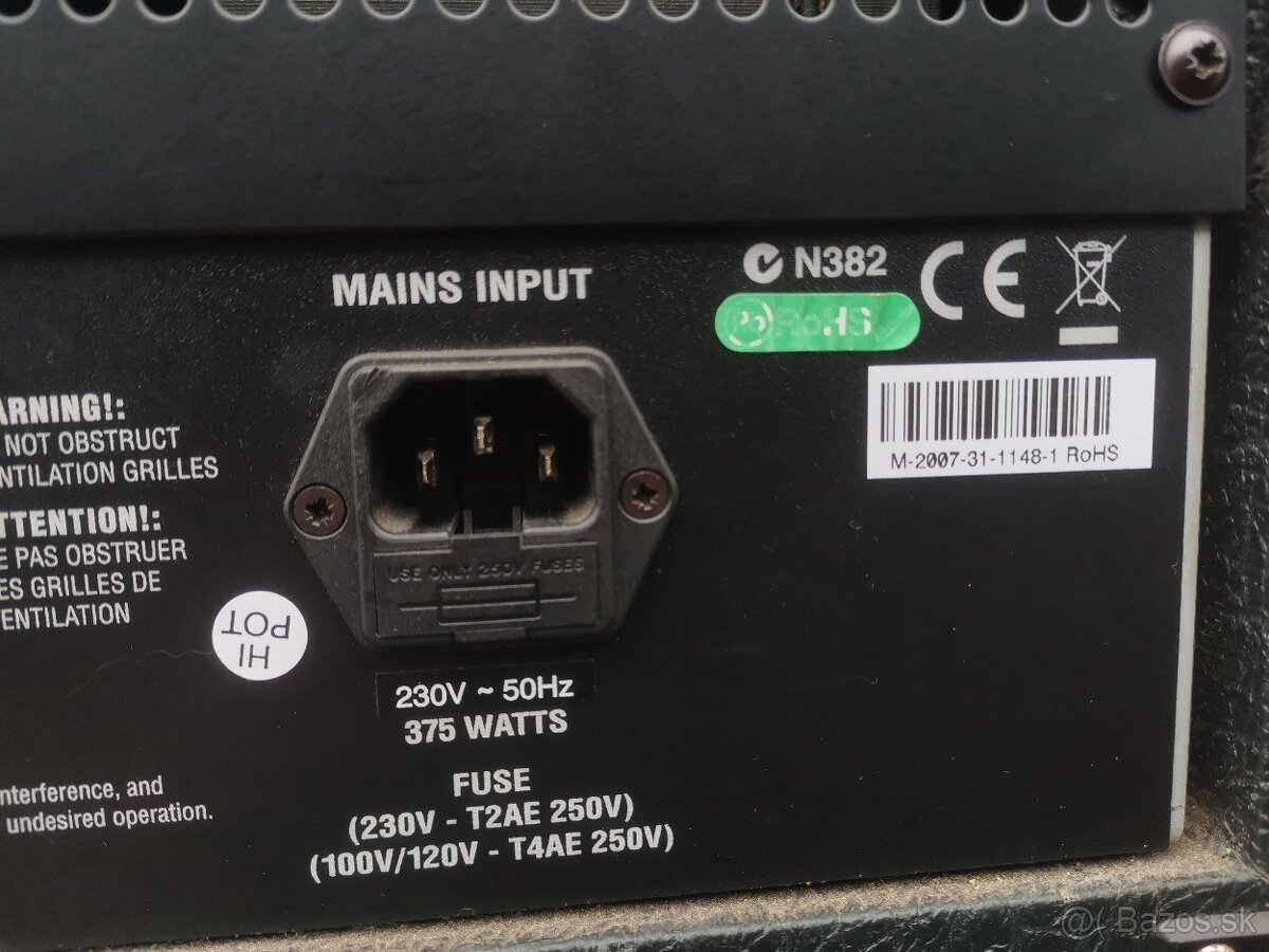 Predám Marshall JVM410 - 5