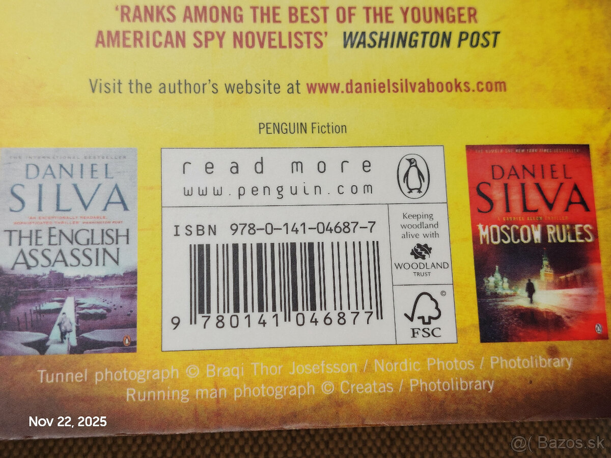 Daniel Silva 6 knih (Gabriel Allon seria) (ENG) - 5