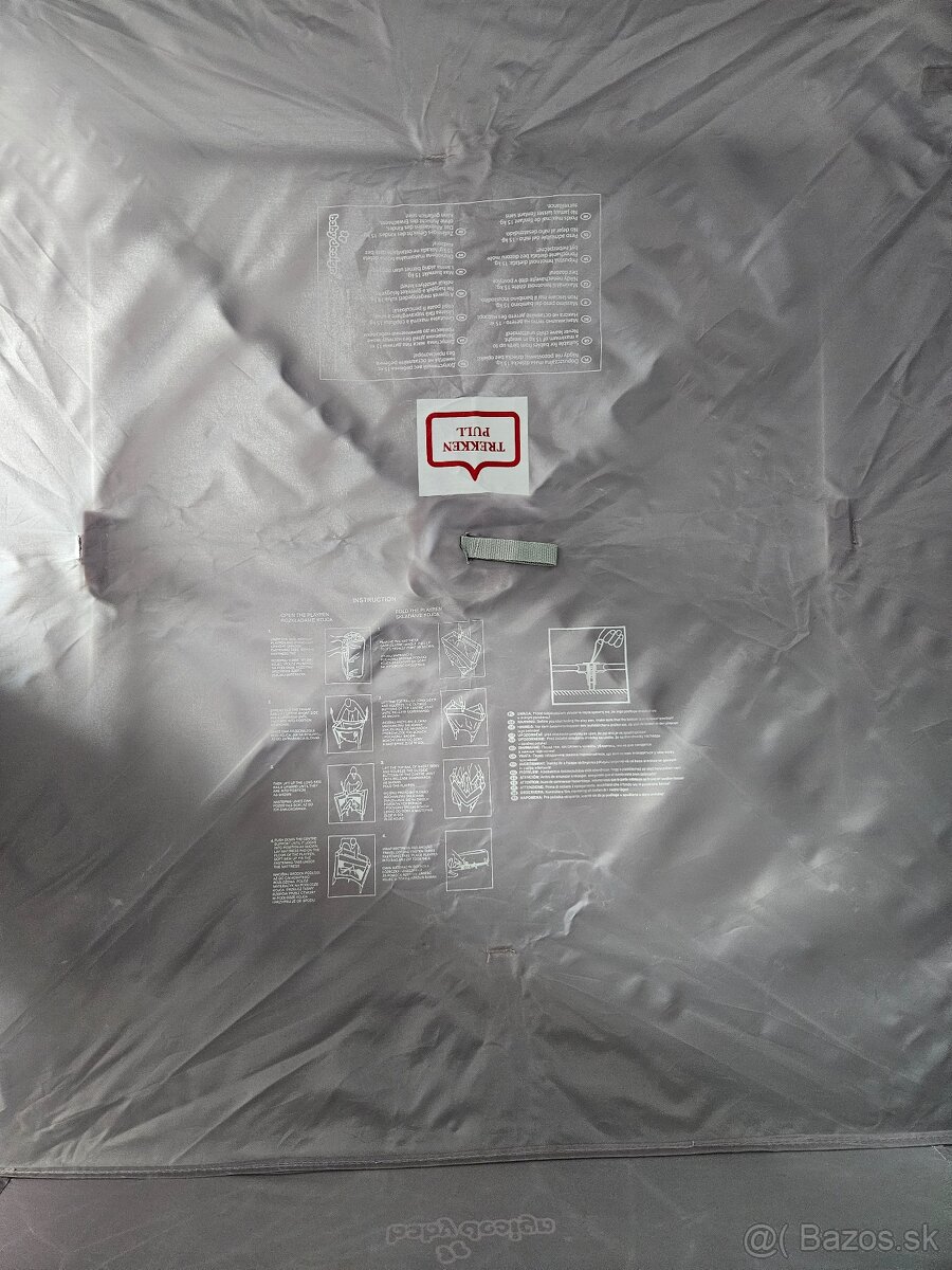 Cestovna ohradka Baby Design play up seda - 5