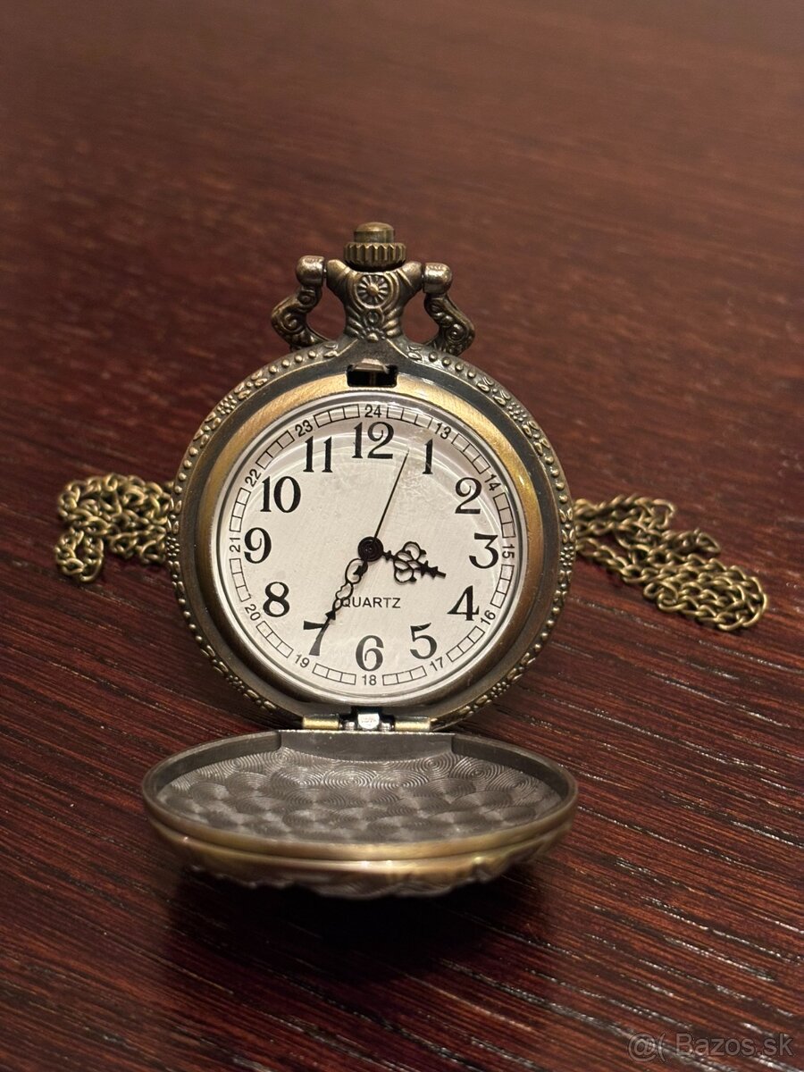 Vreckové hodinky s retiazkou - 5