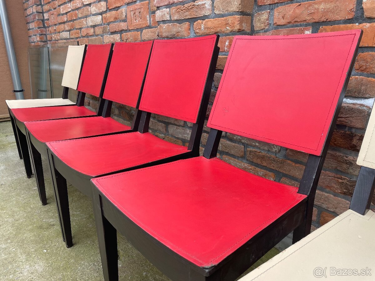 Masívne jedálenské stoličky – 25 ks – - 5