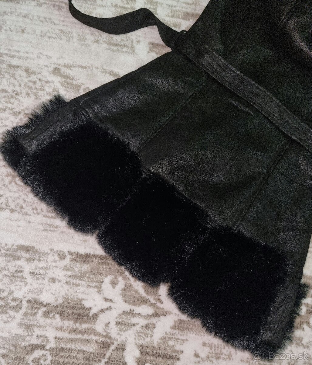 Kožušinová vesta veľ. S - 5