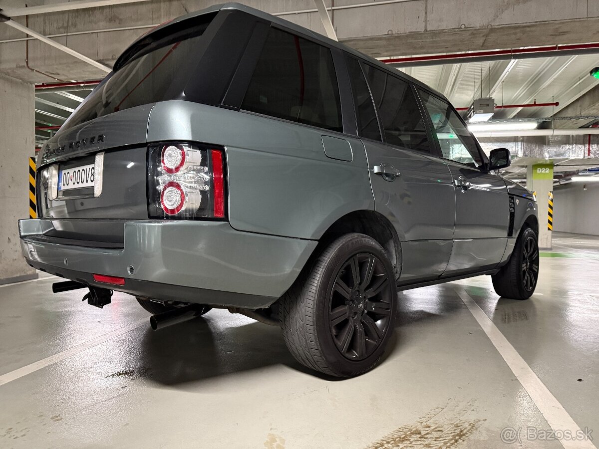 Range Rover 4.4 V8 benzín LPG, nová STK do 9/2027