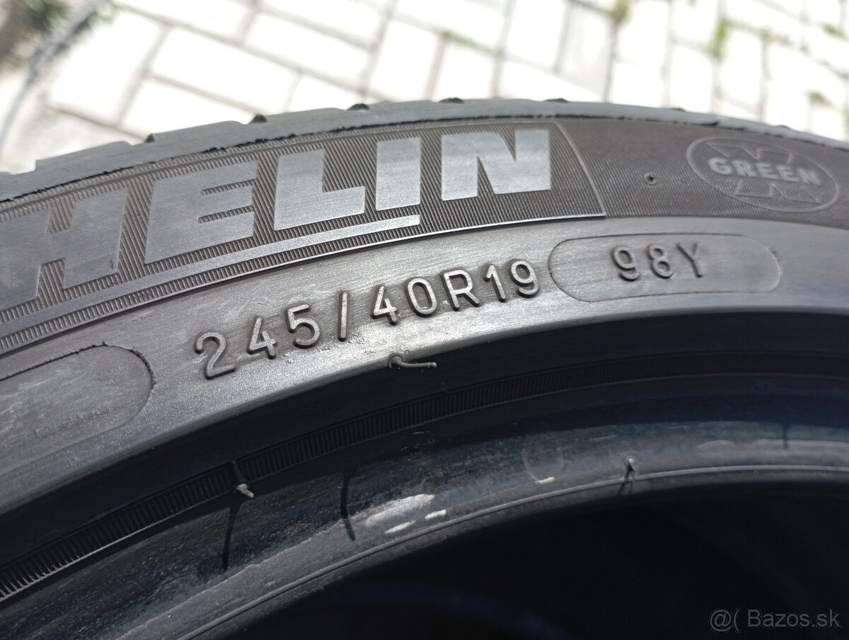 245/40/19 Michelin letná pneu 1kus - 5