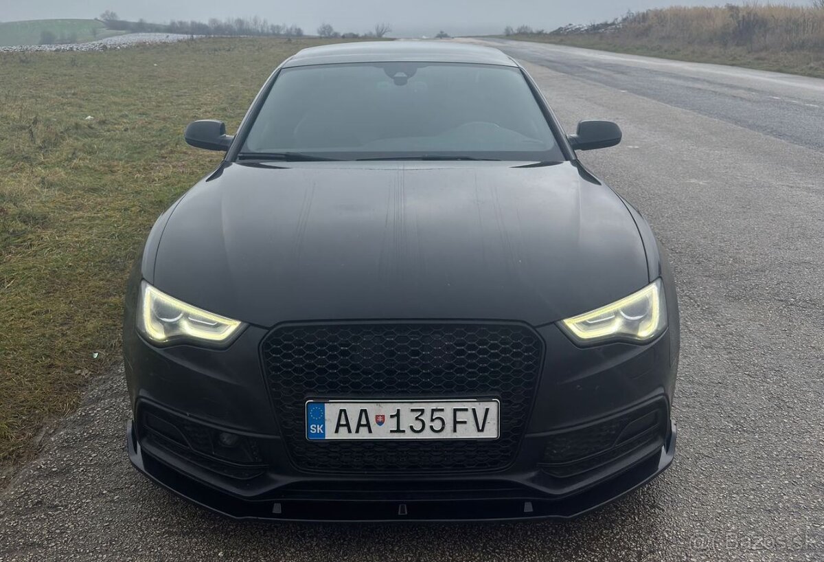 LIPKO LIPO SPOJLER AUDI A5 8T NA PREDNY NARAZNIK - 5