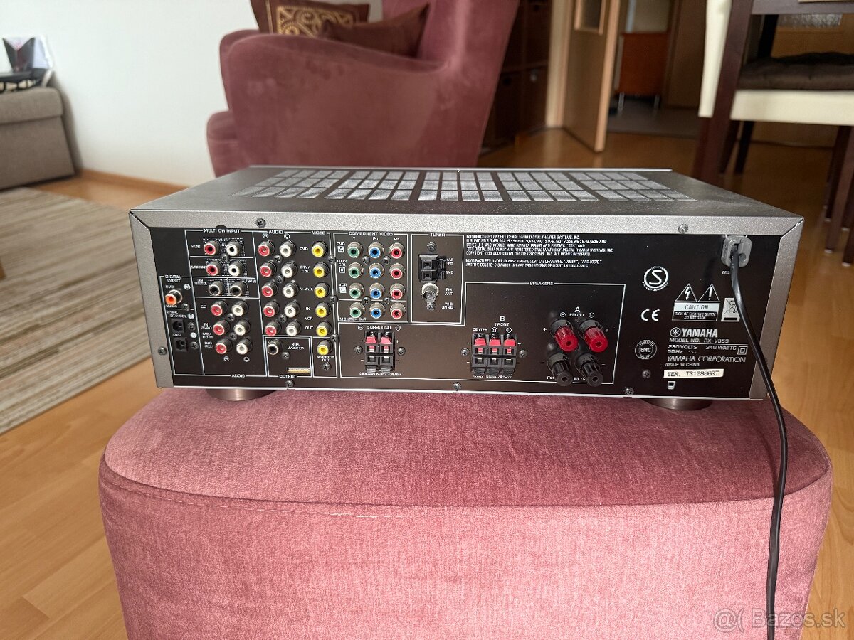 Predám Yamaha RX-V359 Natural Sound AV Receiver - 5