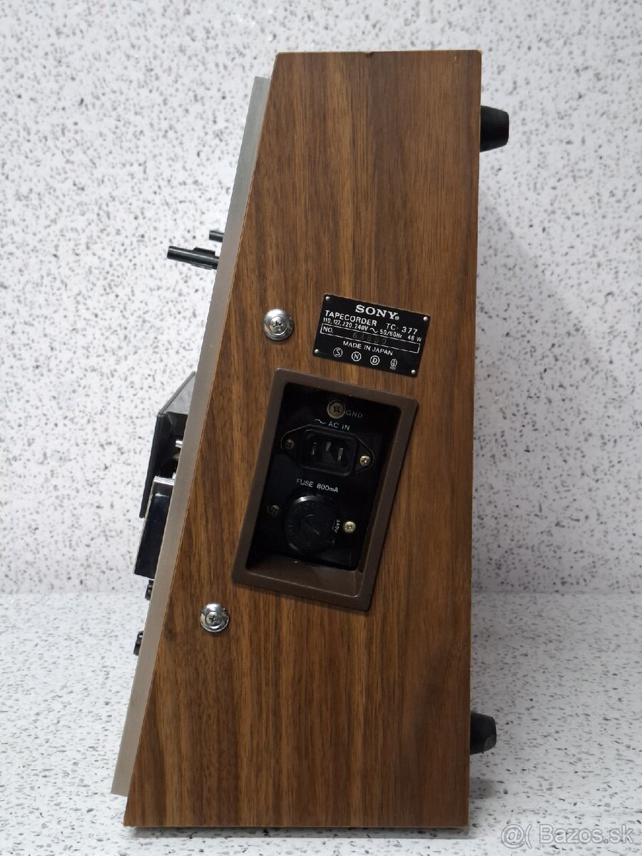 REEL TO REEL 》TAPECORDER 》 SONY TC-377 - 5