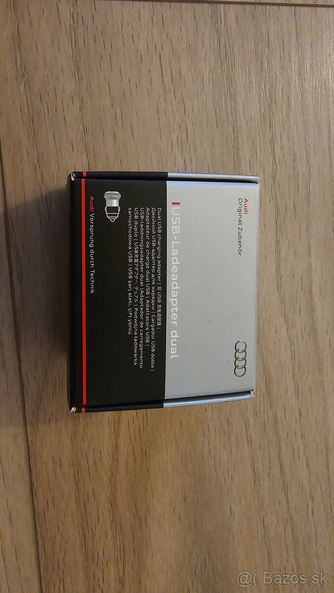 originálna nabíjačka Audi x2 USB - 5