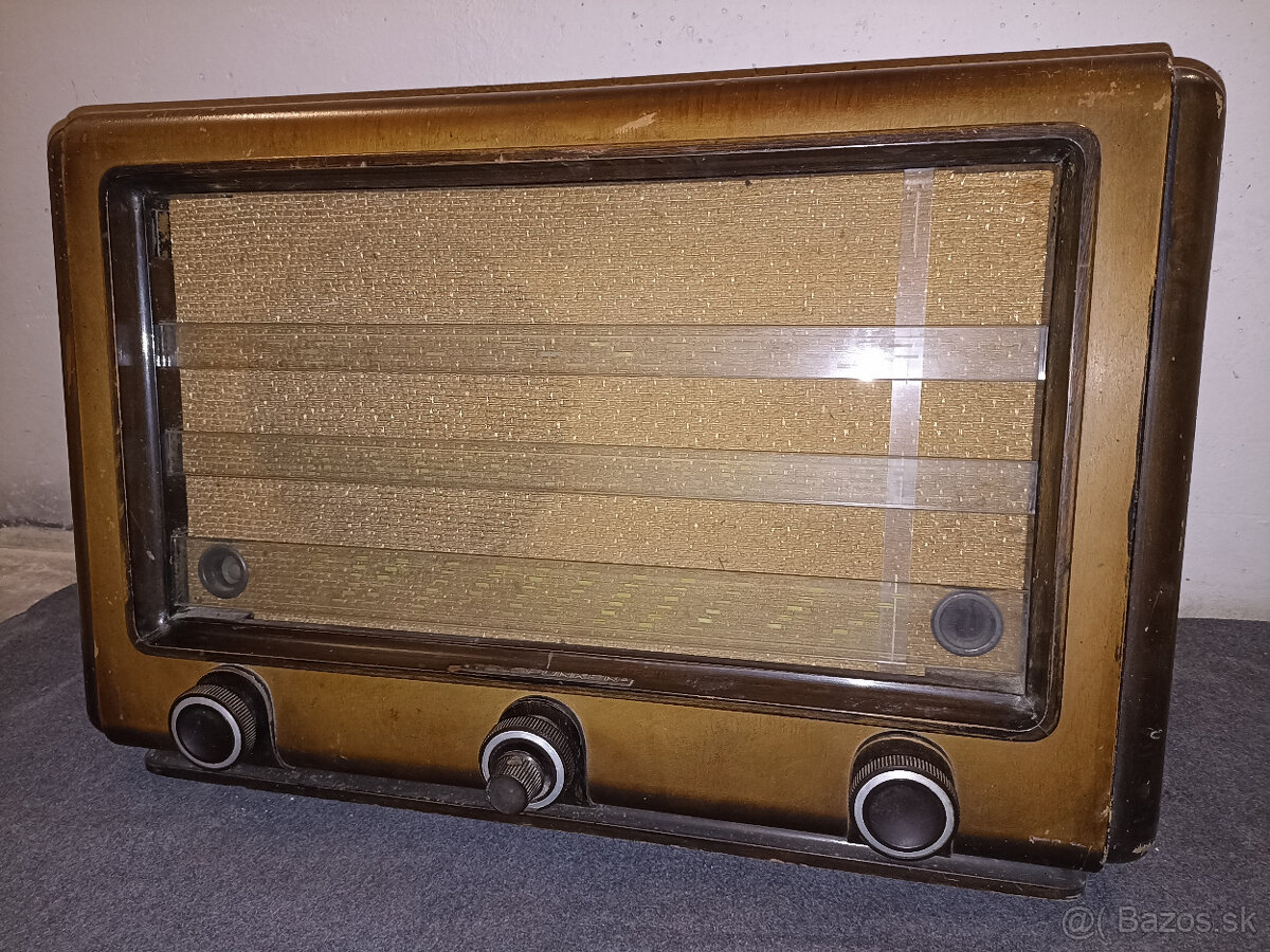 Staré retro rádio Telefunken Pamir - 5