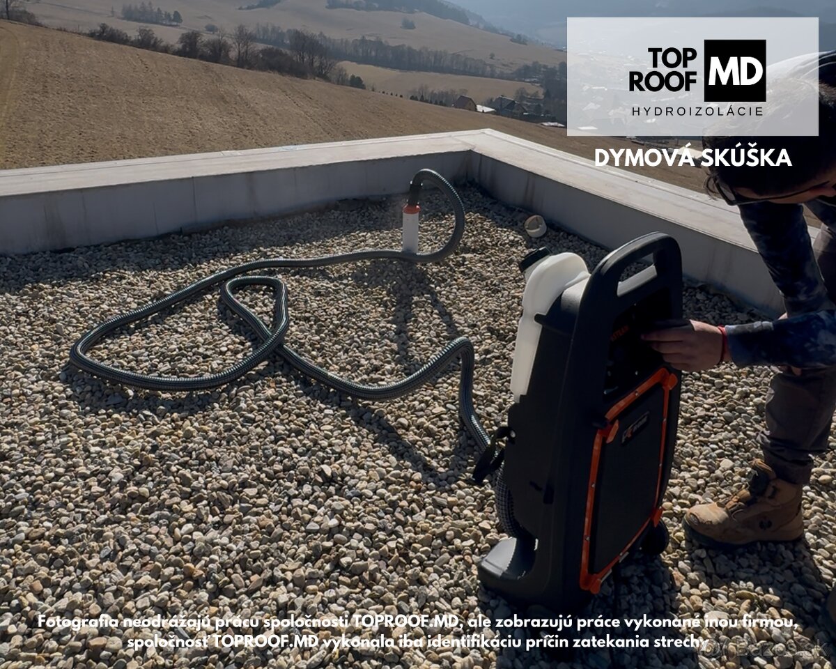 Iskrová a dymová skúška, zatekanie, netesnosti, diagnostika - 5