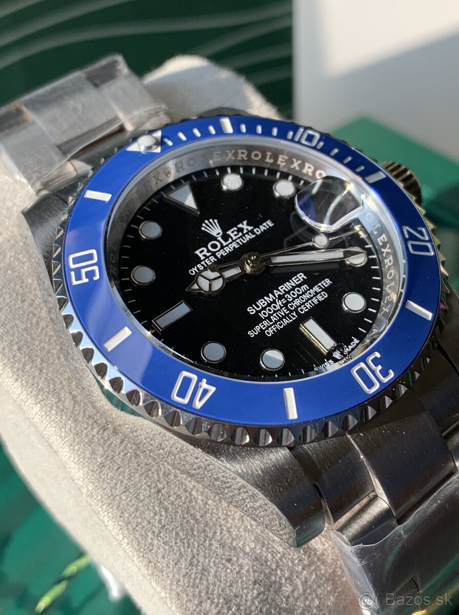 Rolex Submariner Date, Nové, 41mm, Modré - 5