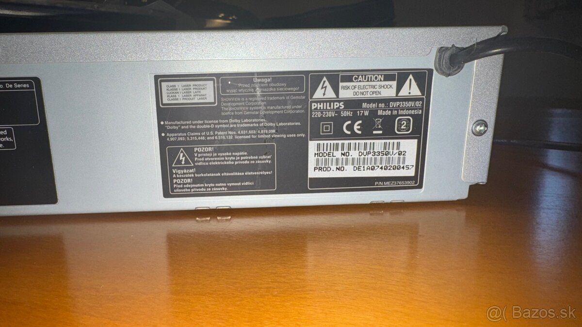 Philips DVD/VCR player DVP3350V - 5