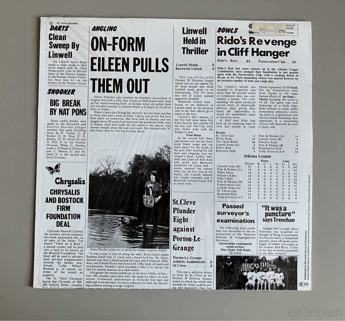 LP Jethro Tull - Thick As A Brick - 5