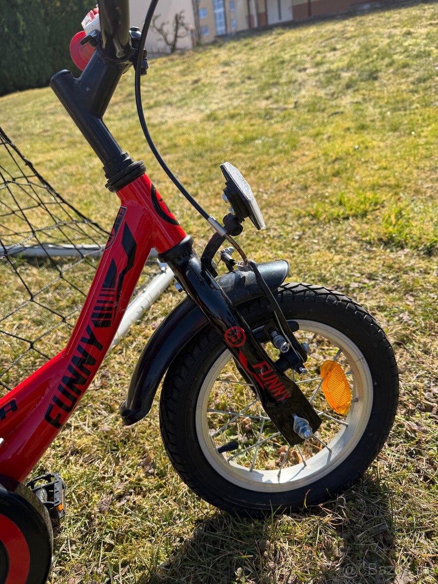 Detský bicykel DEMA FUNNY 12 RED - 5