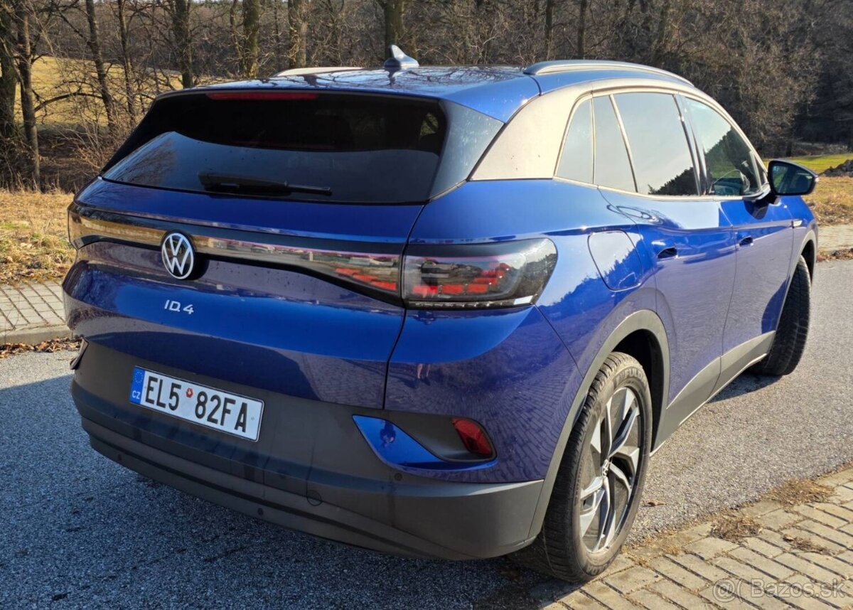 VW ID.4 PRO, IQ Lights, Tažné, Top stav, výbava, - 5