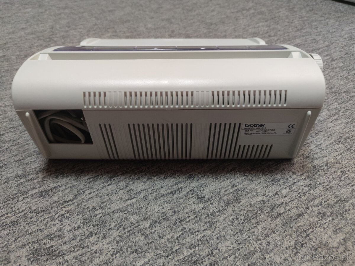 Brother AX-410 elektronický písací stroj s príslušenstvom - 5