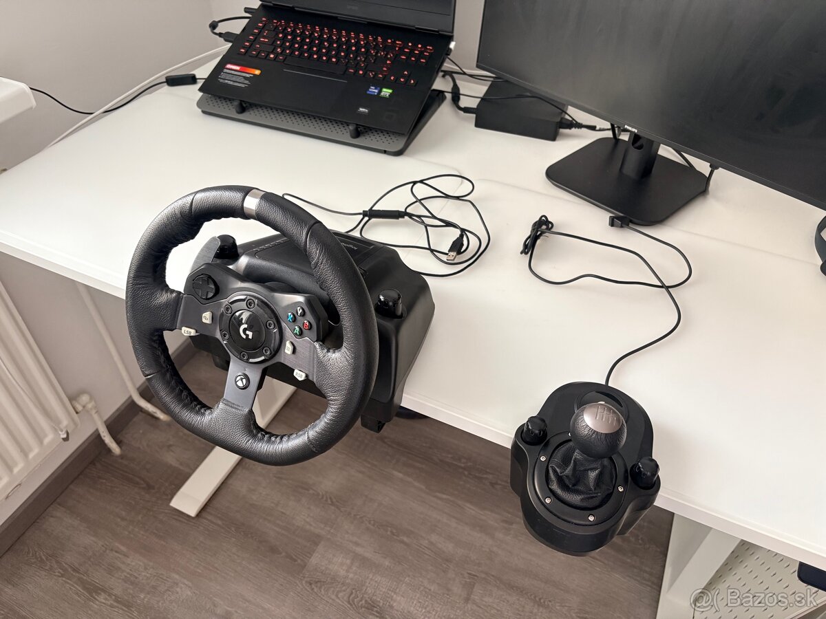 Logitech G920 +radiaca paka + pedále - 5