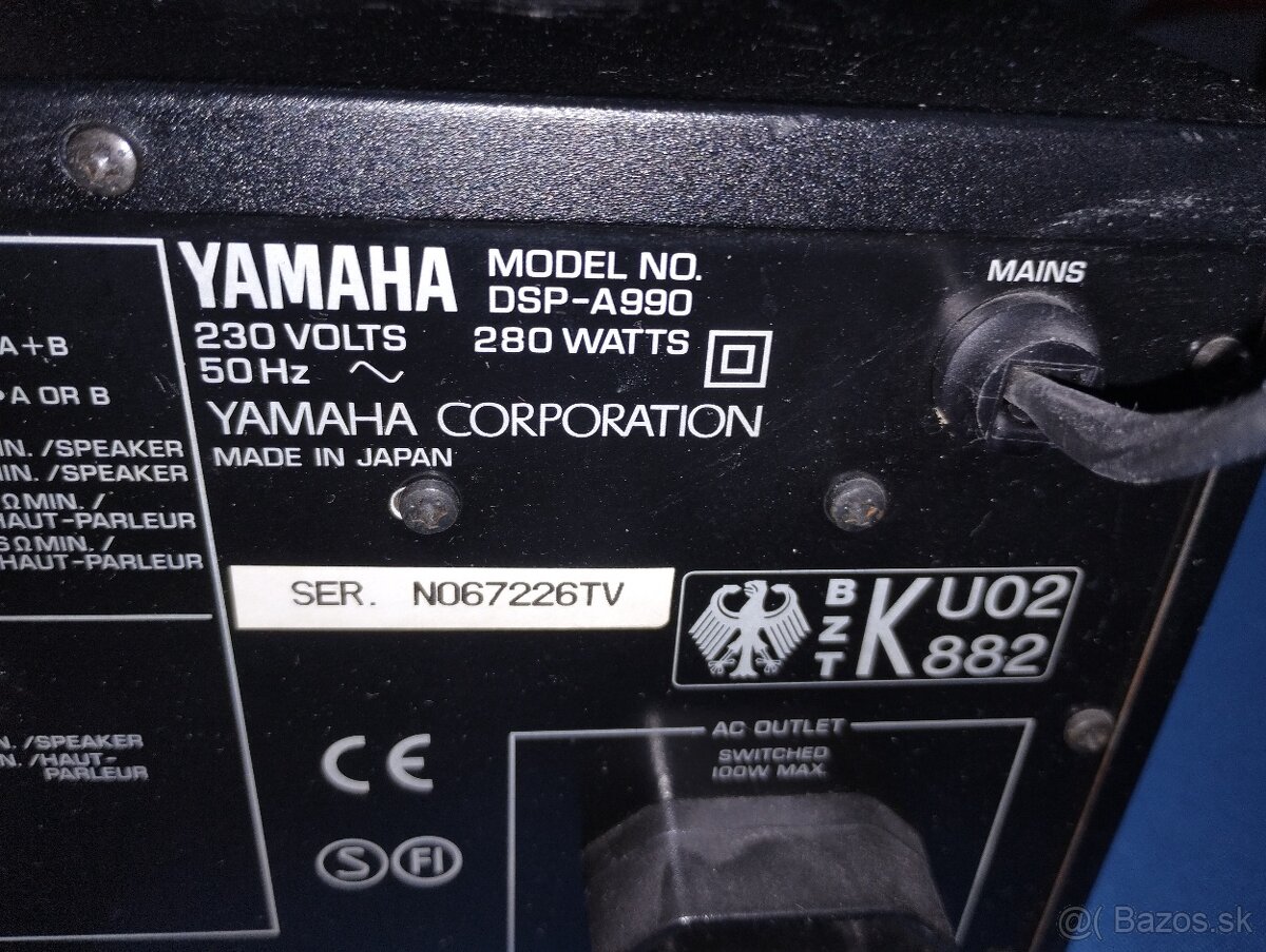 Yamaha DSP A990 - 5