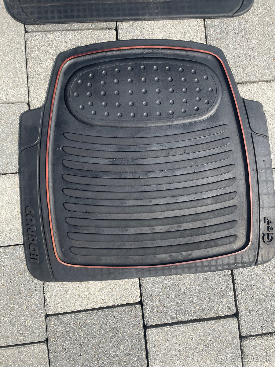 Gumové autokoberce CONDOR – sada 4 ks (predné + zadné) - 5