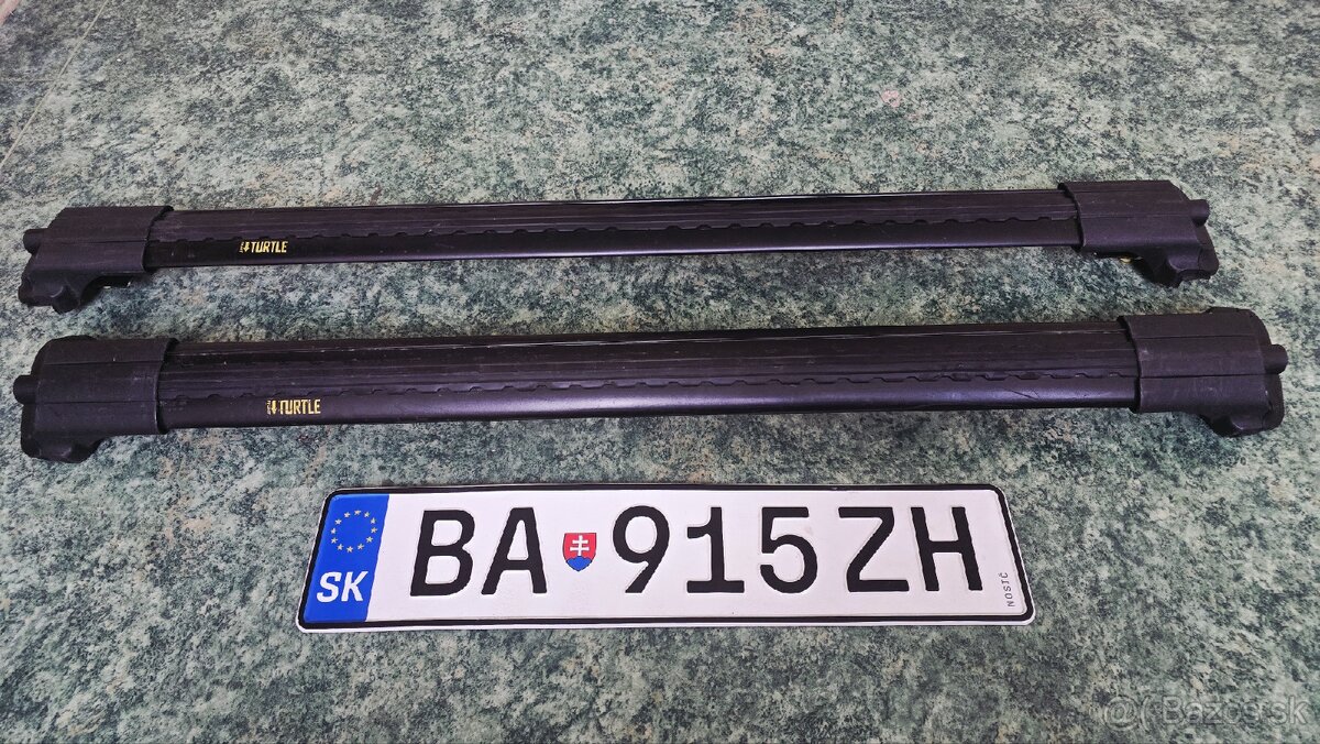 Turtle Air 1 čierny nosič pre Ford Mondeo MK4 s lyžinami - 5