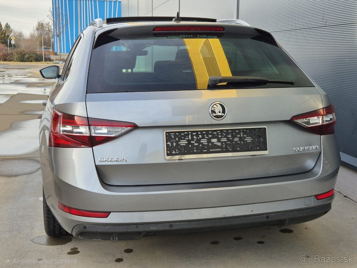 Škoda Superb STYLE 2019 webasto led canton ambi - 5