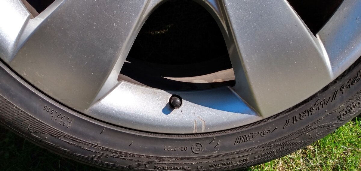 Originál disky na škodu 17" - 5