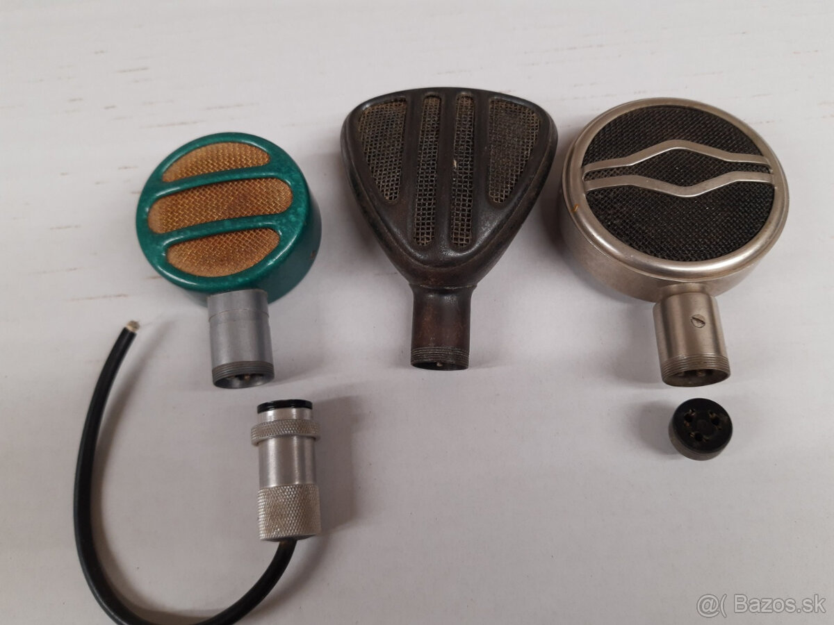 Mikrofóny, rôzne, nálezový stav - 5