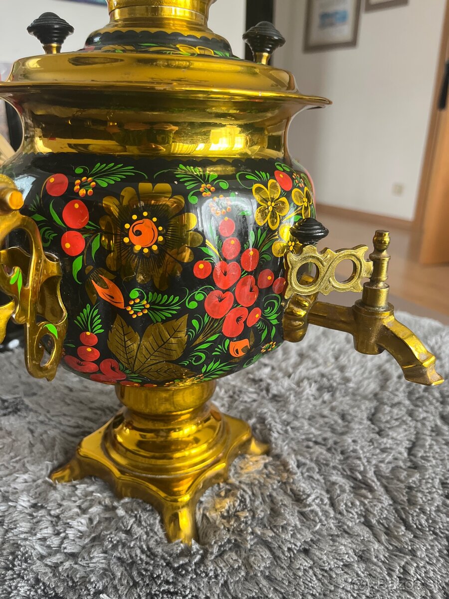 Predám starožitný ruský Samovar. R.v. 1987 - 5