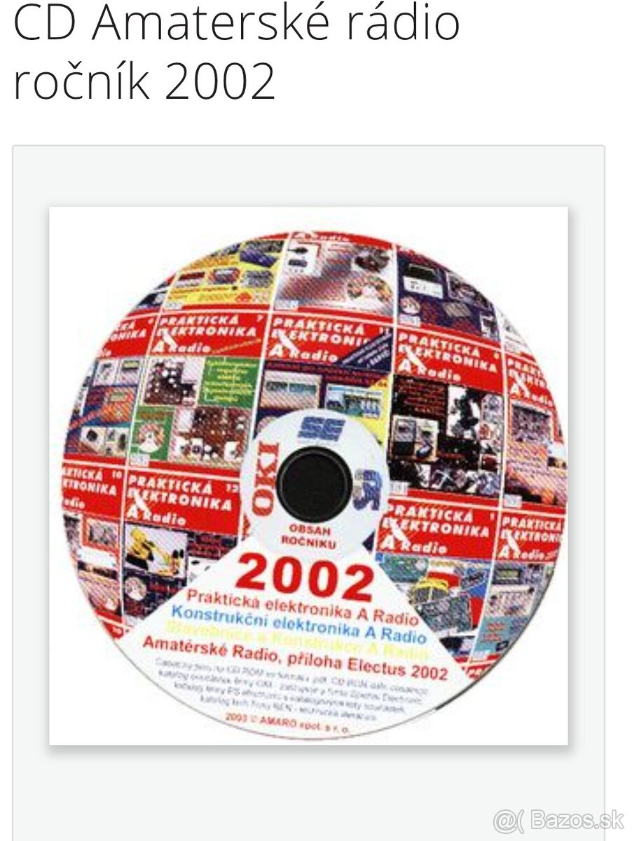 Predám ročníky Amatérske rádio na cd + katalógy KTE na CD - 5