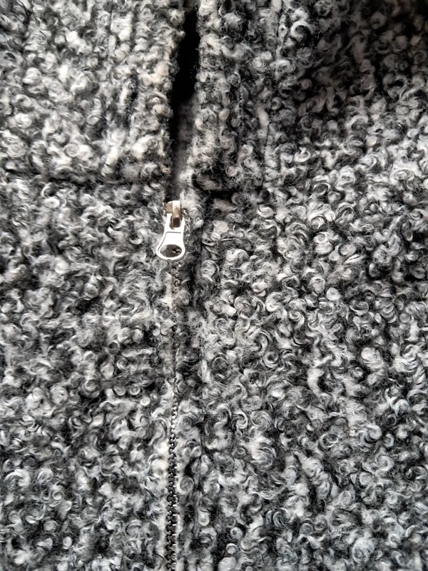 dámsky kabát s kapucou - 5