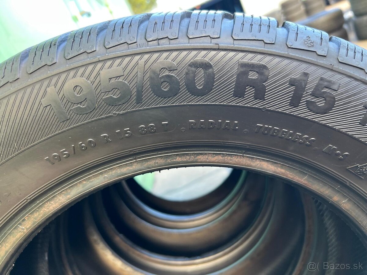 Zimne pneumatiky Barum 195/60R15 - 5