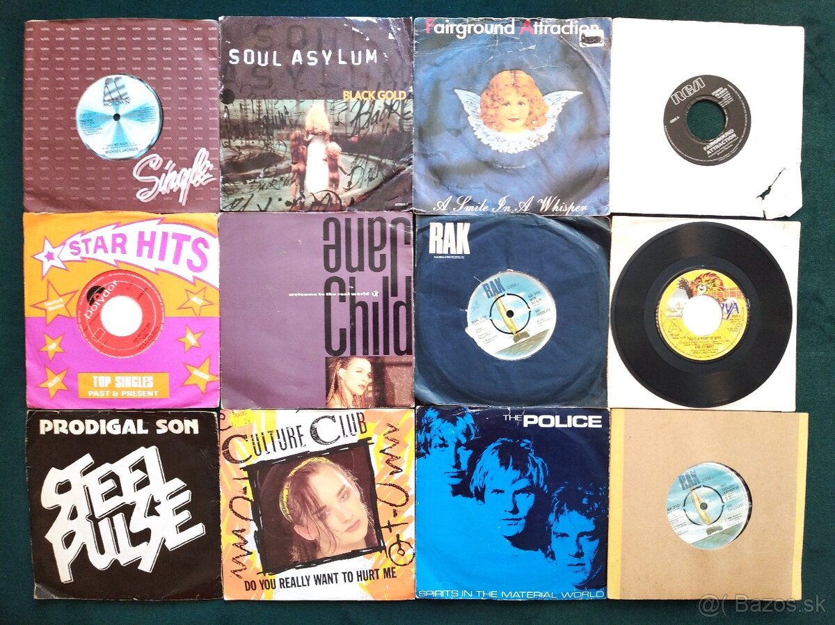 Gramofonové platne SP malé single 7" - 5