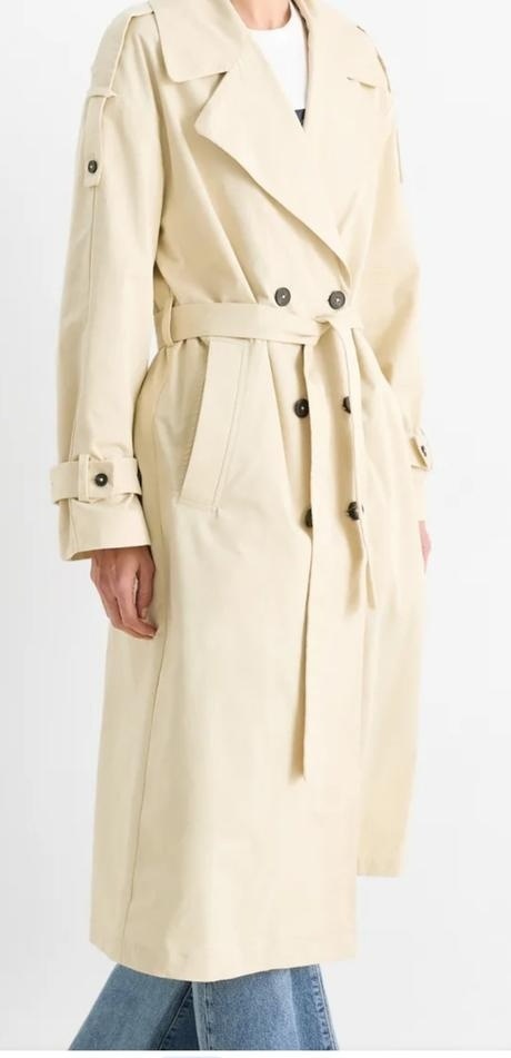 Dámsky trenčkot vel.S (OVERSIZE) - 5