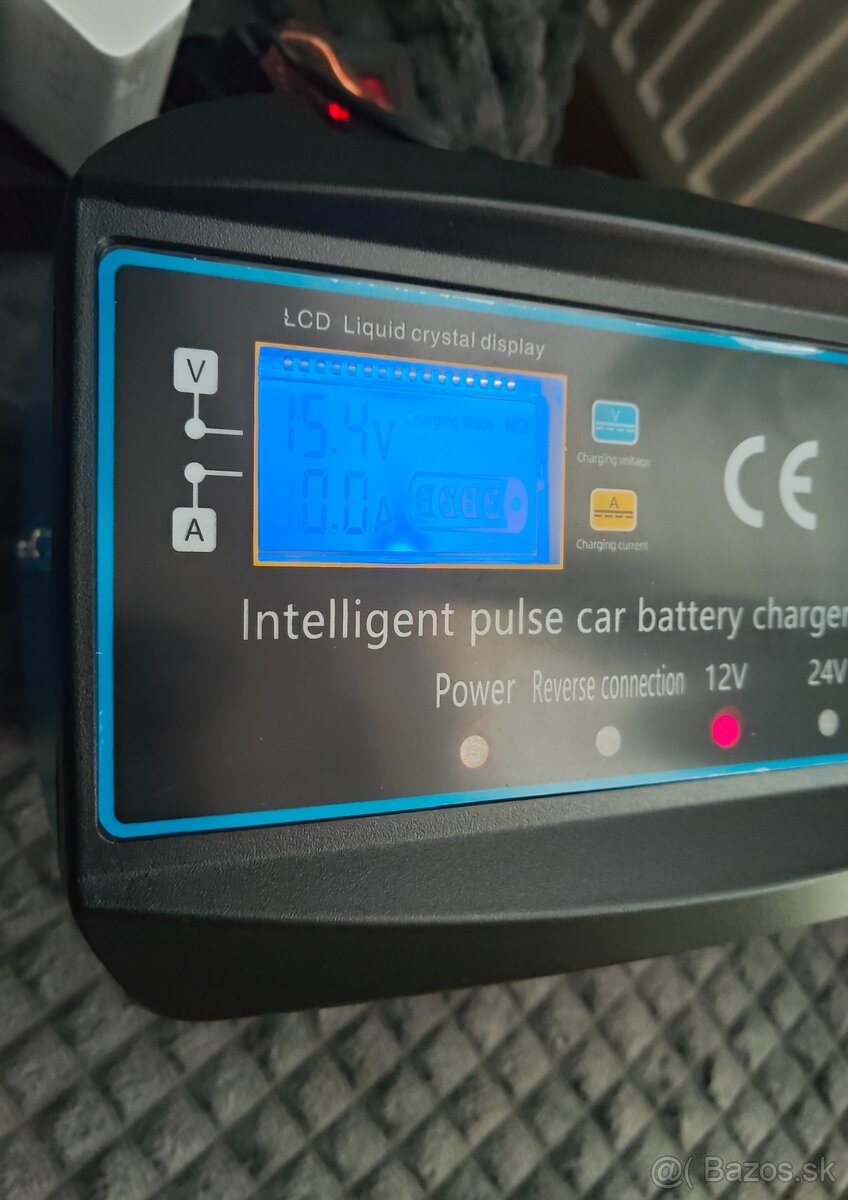 Inteligentná autonabijacka 12V /24v 12 amperova - 5