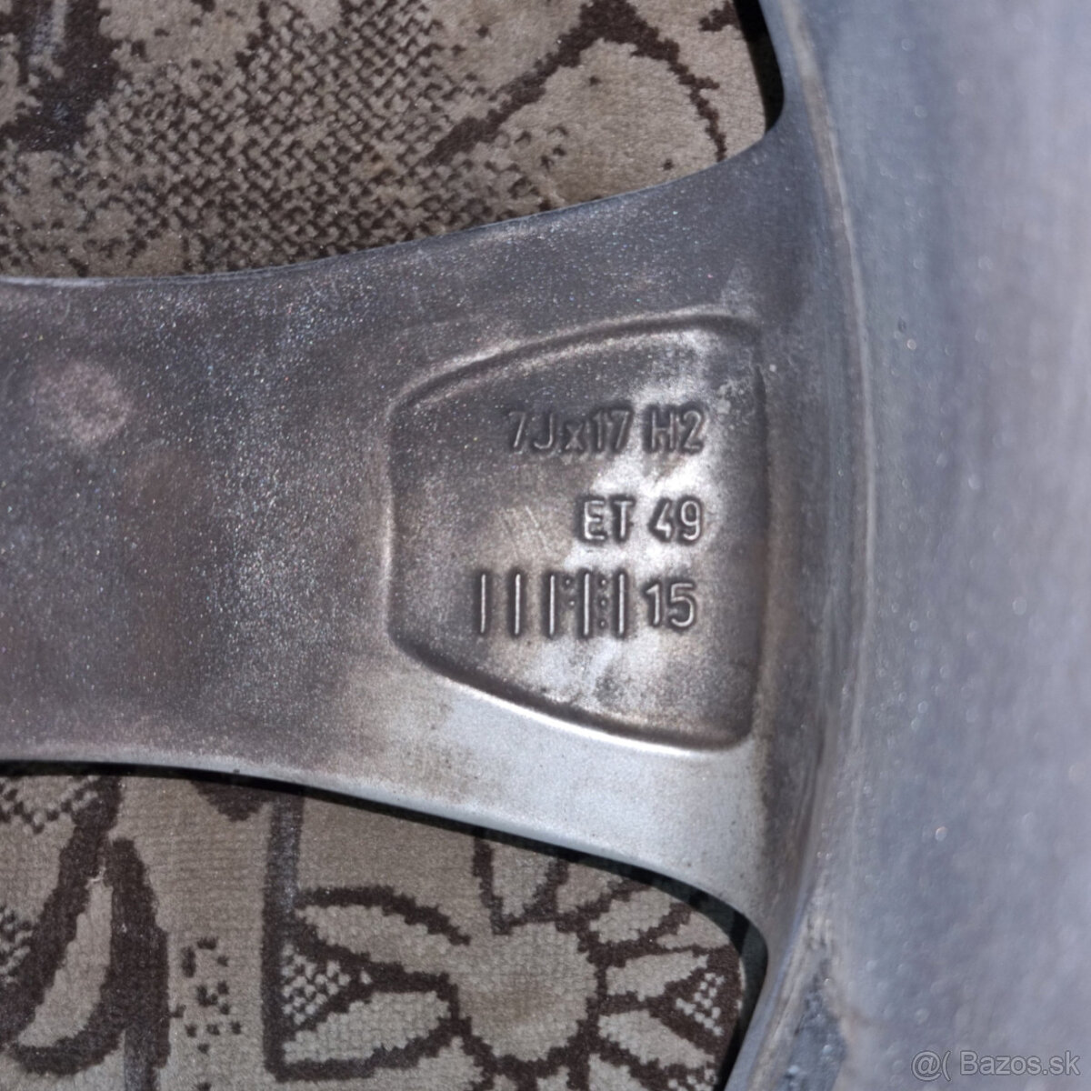 Hliníkové disky 5x112 R17 7J ET49 - 5