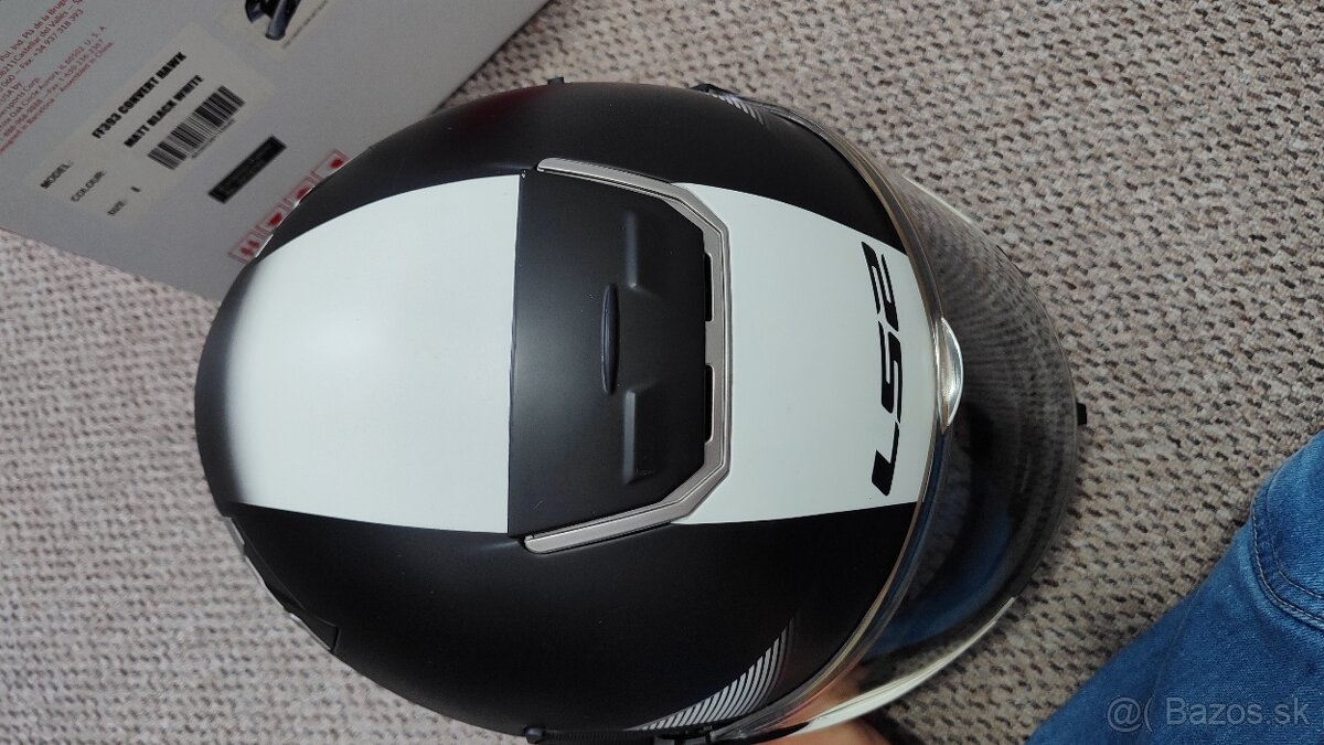 Predám preklopnú helmu LS2 FF393 covert hawk veľkosť L - 5