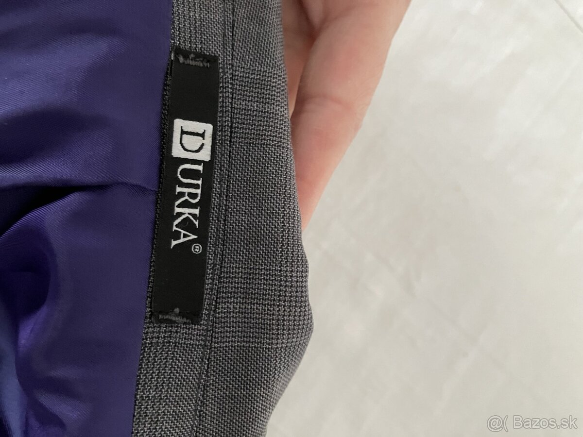 Pánsky kvalitný oblek EU veľkosť 52 - 5