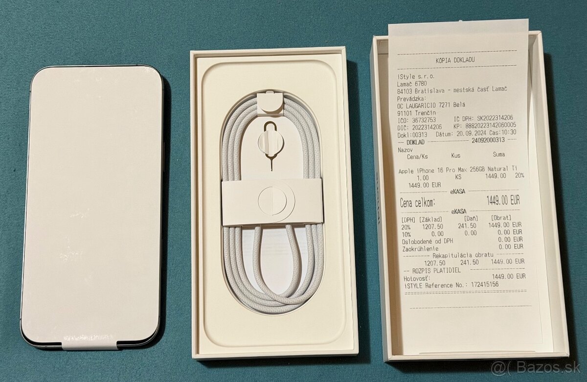 Apple iPhone 16 Pro Max 256GB Natural / SK - 5