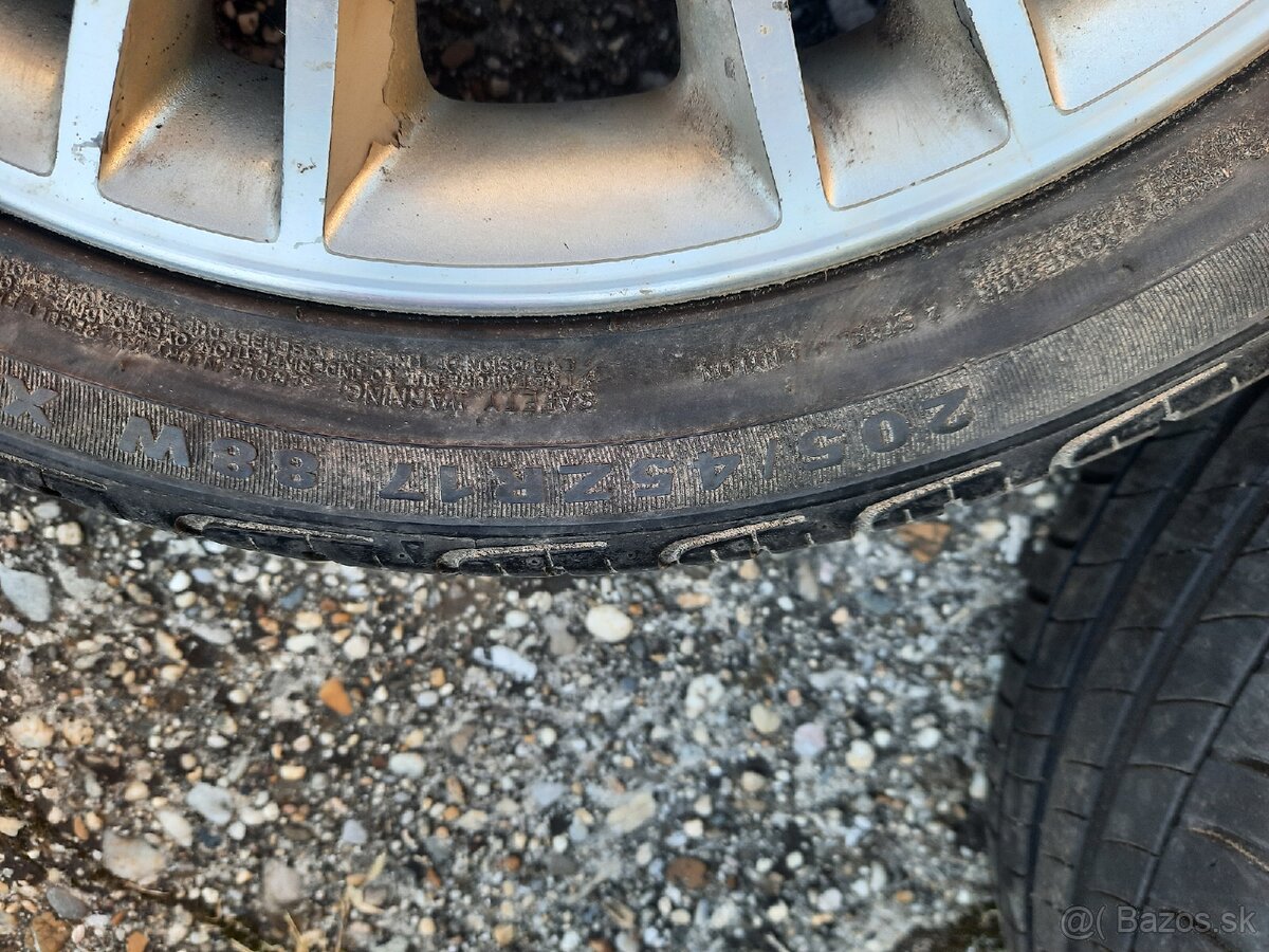 Fiat punto grande 205/45R17 - 5