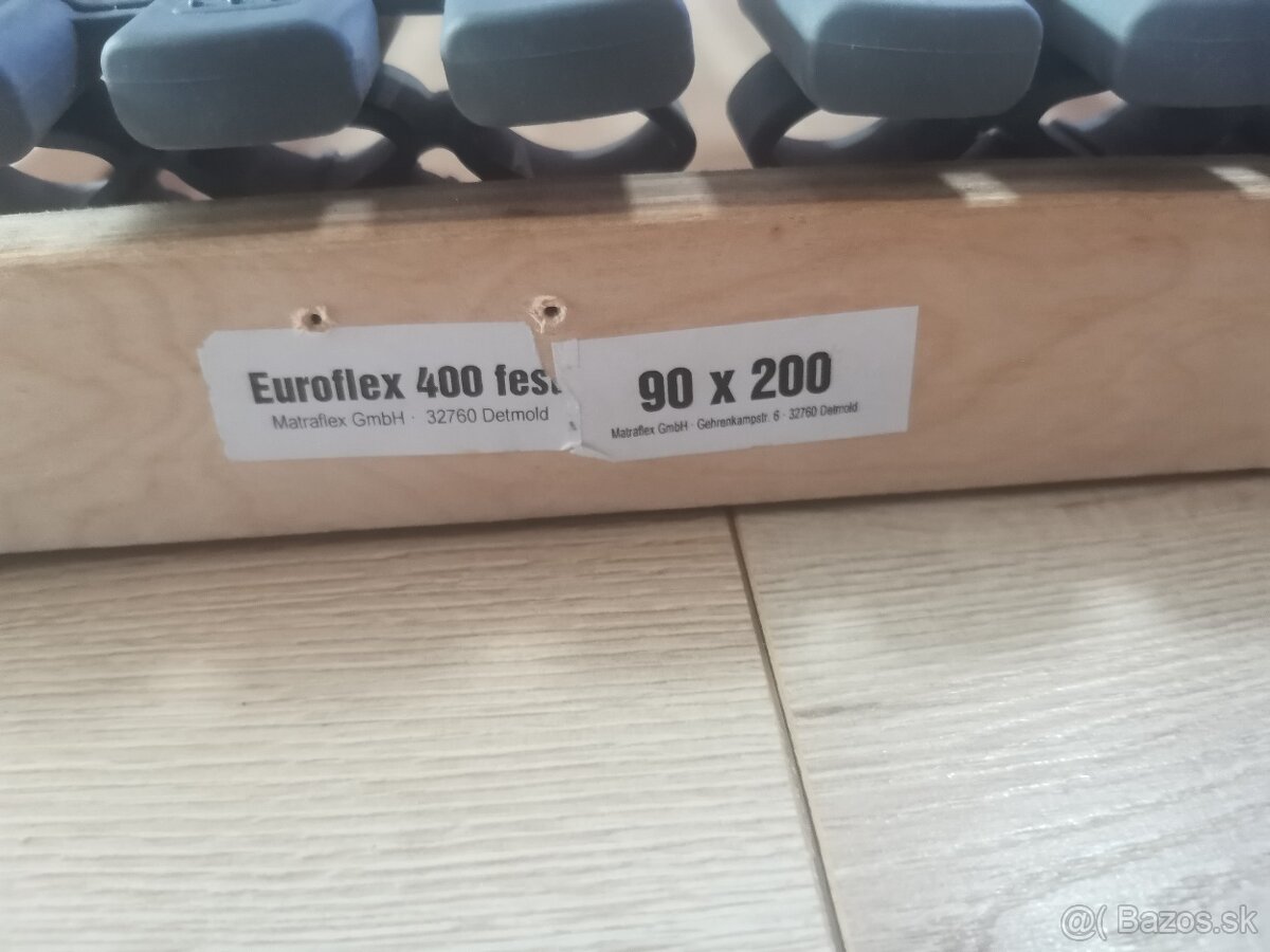 Lameloý rošt Euroflex 400 fest 200x90 - 5