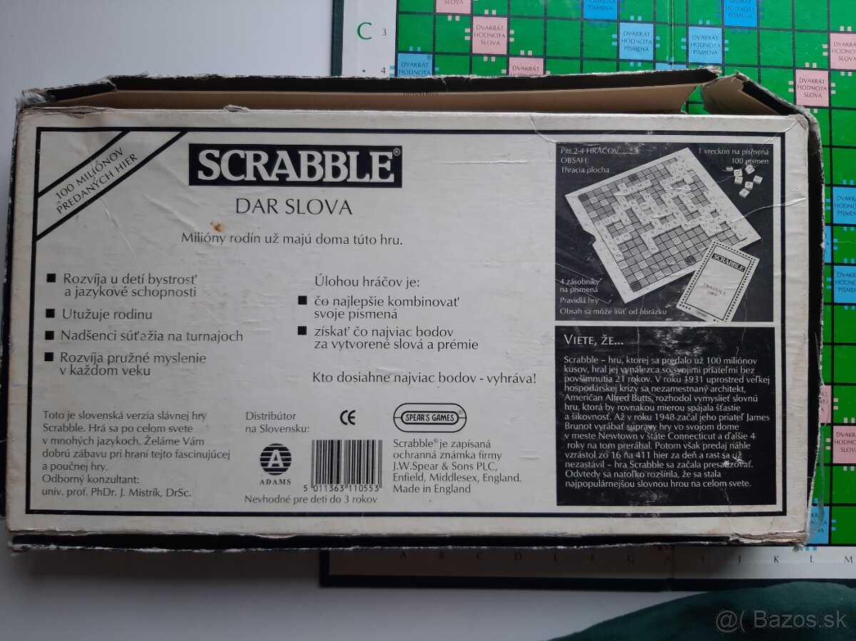 SCRABBLE ORIGINÁL MATEL - 5