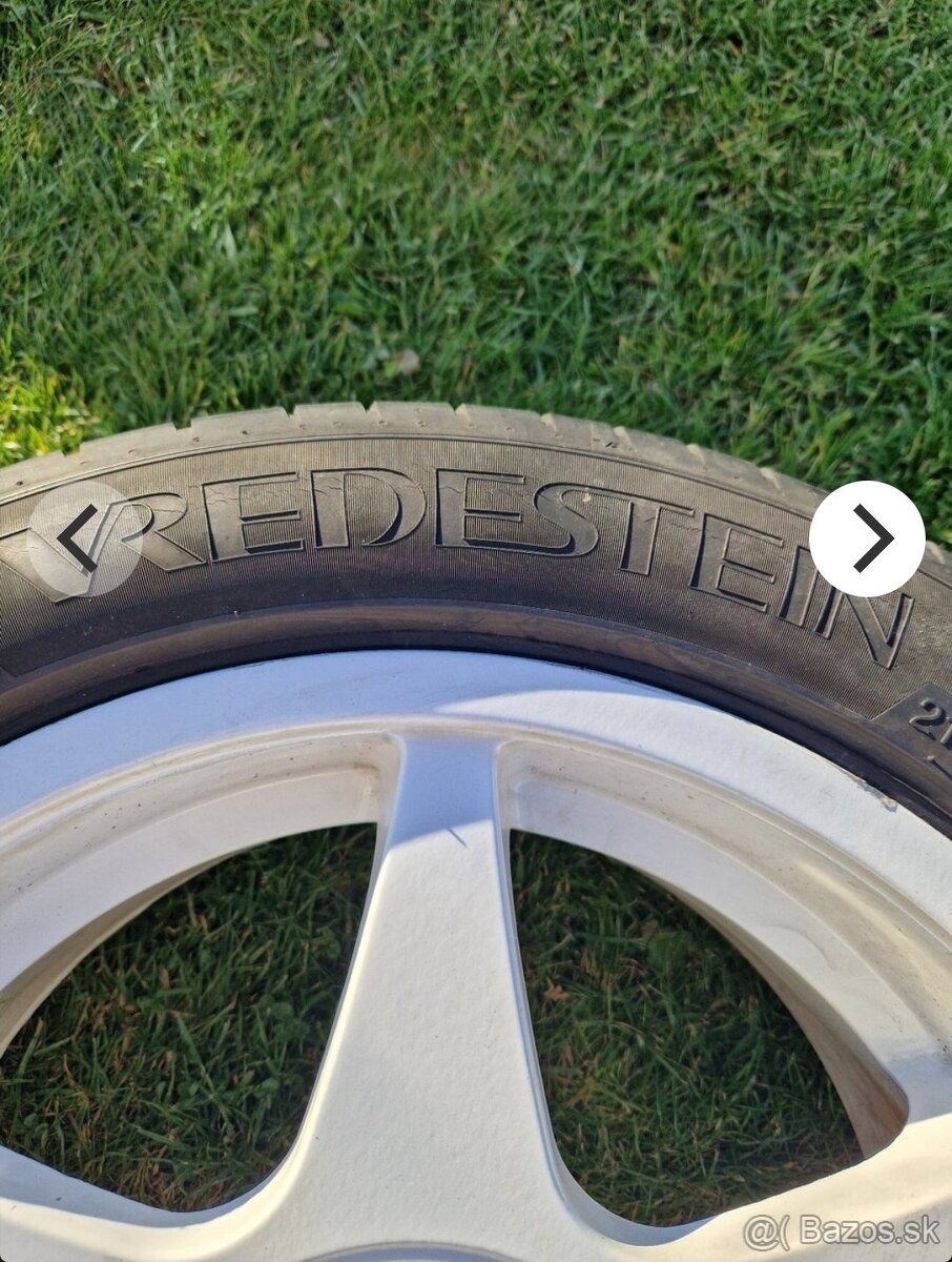 Hliníkové disky R17 s pneumatikami - 5