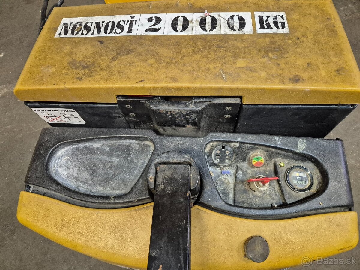 Ručný elektrický paletový vozík - 5