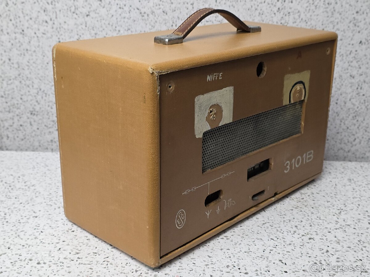 ☆ starožitné elektronkove radio Tesla 3101B - 5