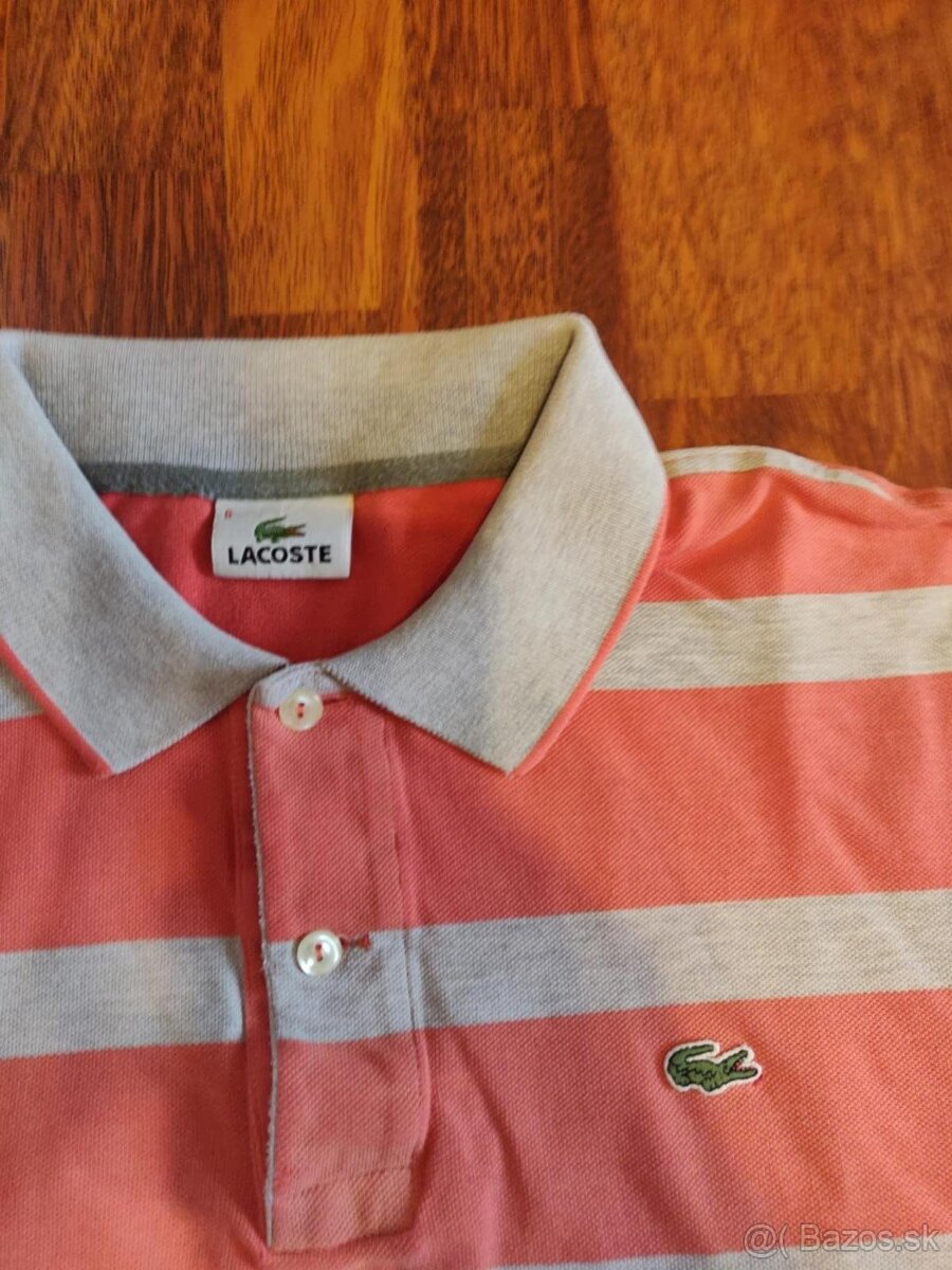 Lacoste pánské polo triko – velikost 6 (XL) - 5
