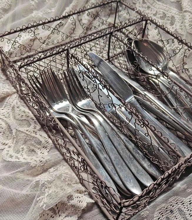 Kovový zásobník ( box ) na príbor - 5