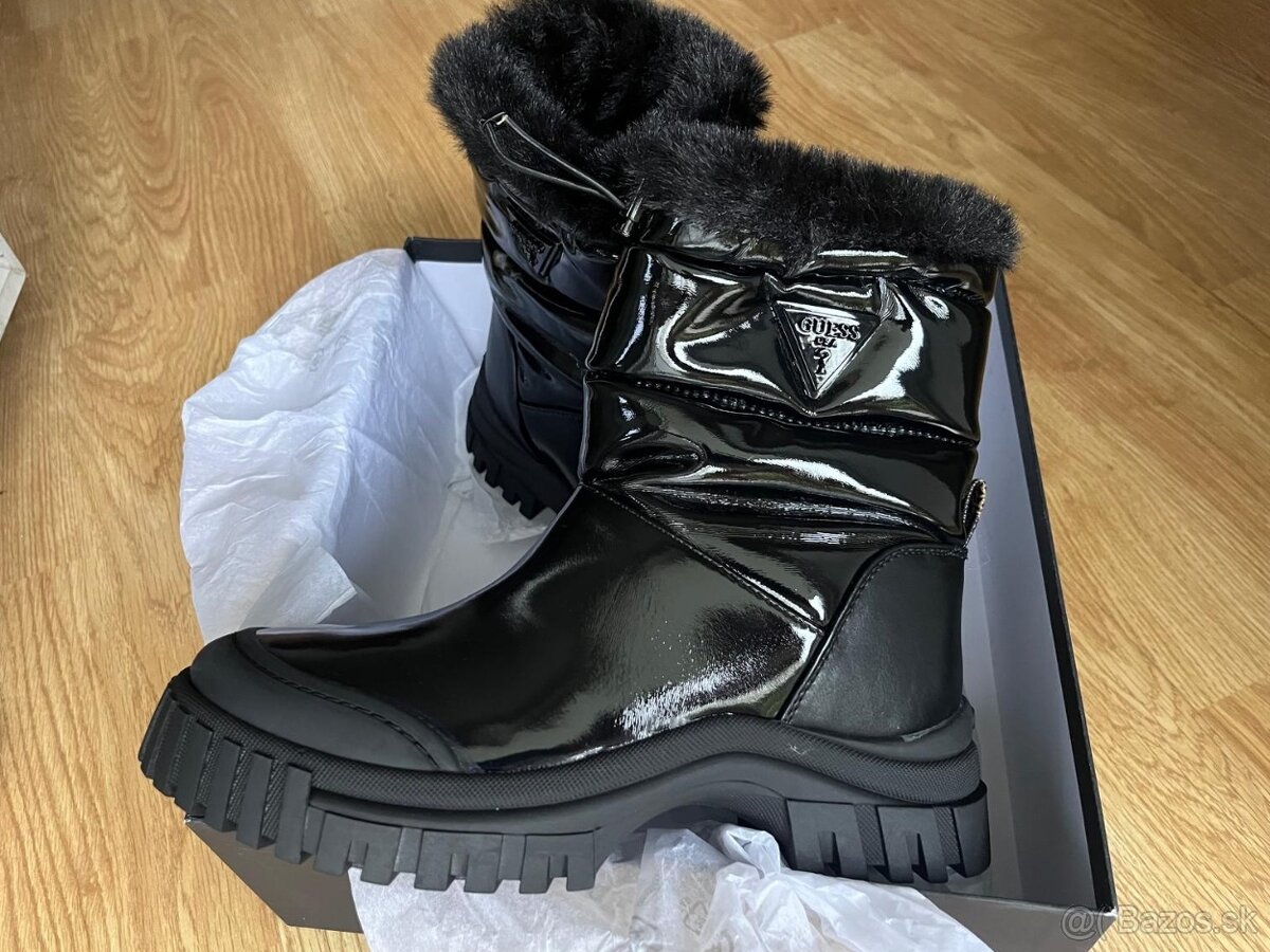 Zateplene čižmy Guess - 5